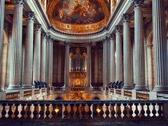 Les tuyaux d-orgue de la Chapelle royale. - Photo of Marly-le-Roi
