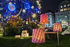 Christmas decorations in Strasbourg - Photo of Pfettisheim