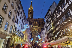 Christmas decorations in Strasbourg - Photo of Reichstett