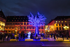 Christmas decorations in Strasbourg