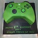 Xbox controller birthday cake