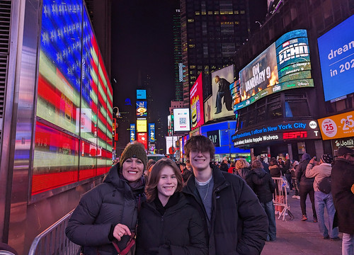 Times Square, 1 Jan 2024