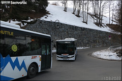 Irisbus Crossway LE – SAT Autocars (Savoie Autocars Transports) / Skibus – Valmeinier n°387 - Photo of Saint-Martin-d'Arc