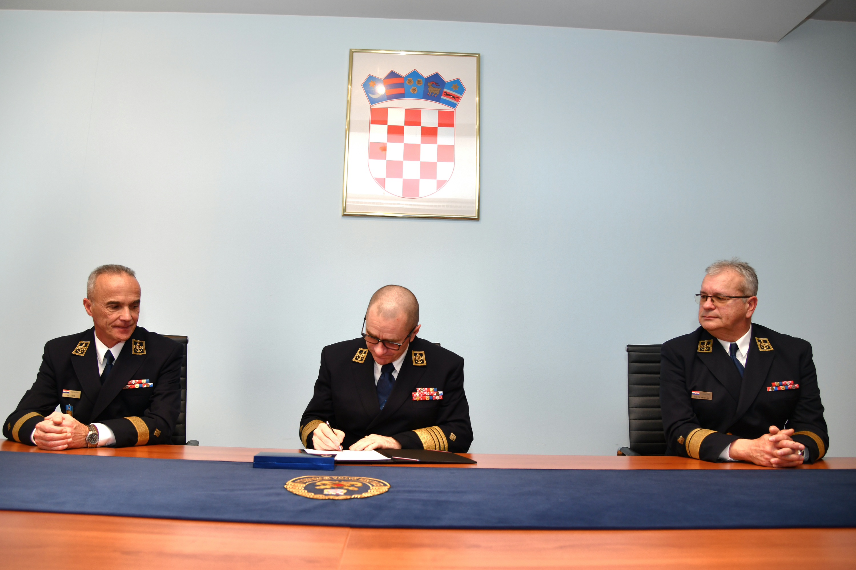 Komodor Damir Dojkić novi zapovjednik Hrvatske ratne mornarice