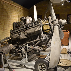 Merlin III from unknown Spitfire Ia. Operation Dynamo museum. 14-7-2022