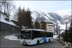 Irisbus Crossway LE – SAT Autocars (Savoie Autocars Transports) / Skibus – Valmeinier n°387 - Photo of Saint-Martin-de-la-Porte