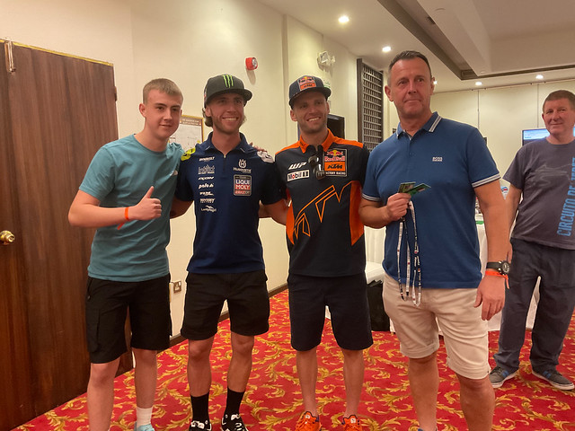 Welcome dinner with Brad and Darryn Binder