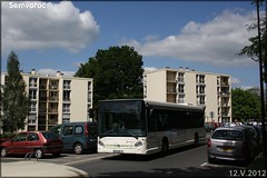 Heuliez Bus GX 327 – Veolia Transdev – Établissement de Vulaines-sur-Seine) / STIF (Syndicat des Transports d-Île-de-France) / Aérial - Photo of Samois-sur-Seine
