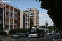 Heuliez Bus GX 327 – Veolia Transdev – Établissement de Vulaines-sur-Seine) / STIF (Syndicat des Transports d-Île-de-France) / Aérial - Photo of Veneux-les-Sablons