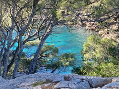 Wonderful January day  in the Calanque near Cassis in France