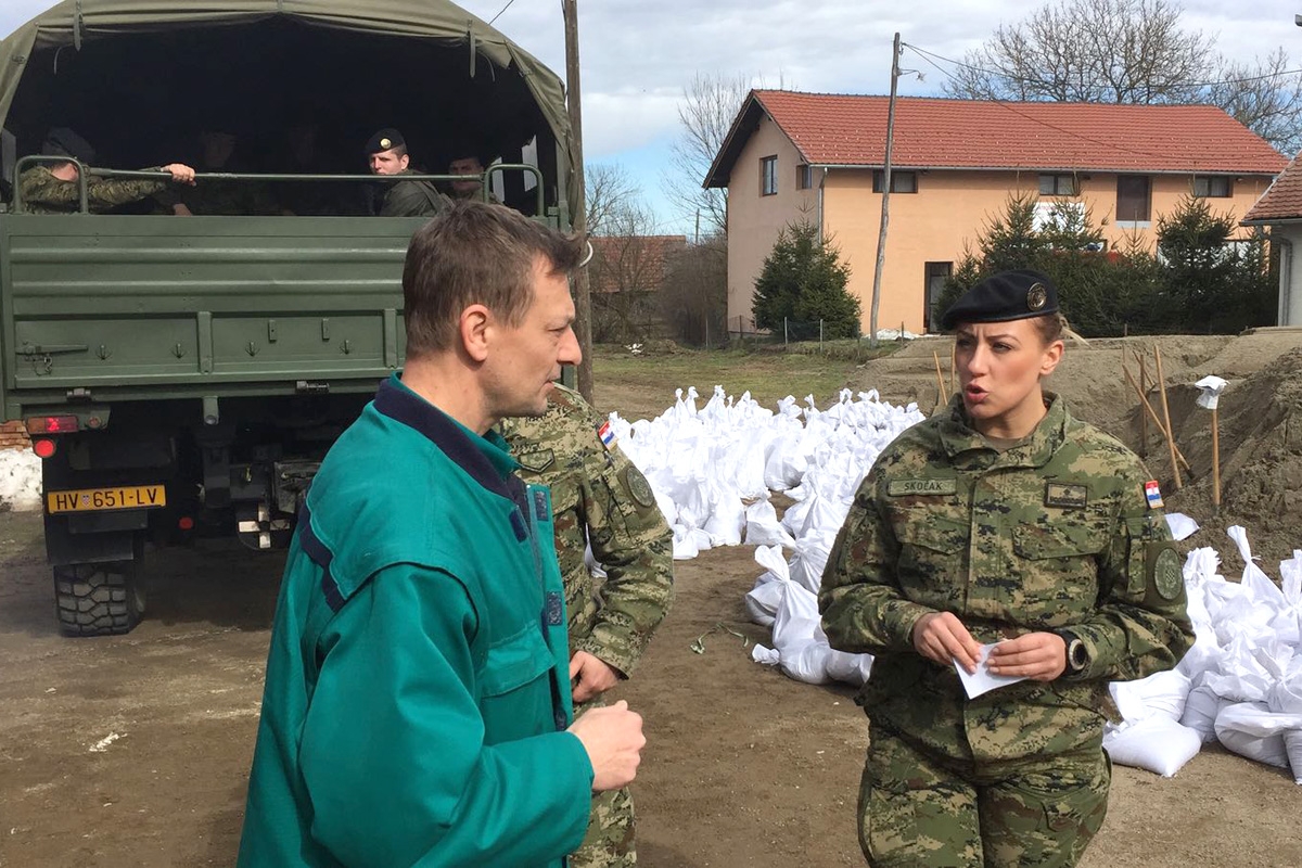 U Sisačko-moslavačku županiju upućeno 100 vojnika