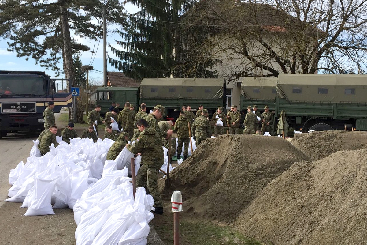 U Sisačko-moslavačku županiju upućeno 100 vojnika