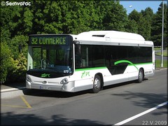 Heuliez Bus GX 327 GNV – Semitan (Société d-Économie MIxte des Transports en commun de l-Agglomération Nantaise) / TAN (Transports de l-Agglomération Nantaise) n°577 - Photo of Sainte-Luce-sur-Loire