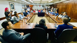 Reunião da Comissão de Serviços Públicos com prefeitos da Região Metropolitana sobre a prestação de serviço de fornecimento de energia elétrica 23.01.24