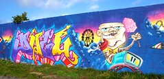 Graffiti Aytré, Mur DBMA