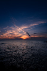 Sunset at Port Bourgenay - Photo of Les Sables-d'Olonne