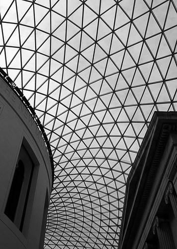 British Museum in B+W