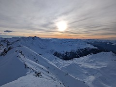sunset Les Arcs - Photo of Villaroger