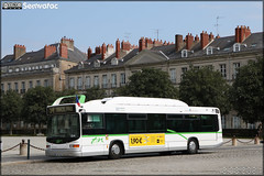 Heuliez Bus GX 317 GNV – Semitan (Société d-Économie MIxte des Transports en commun de l-Agglomération Nantaise) / TAN (Transports de l-Agglomération Nantaise) n°534 - Photo of La Montagne