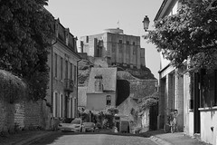 Le château de Falaise depuis la rue du Moulin Bigot - Photo of Épaney