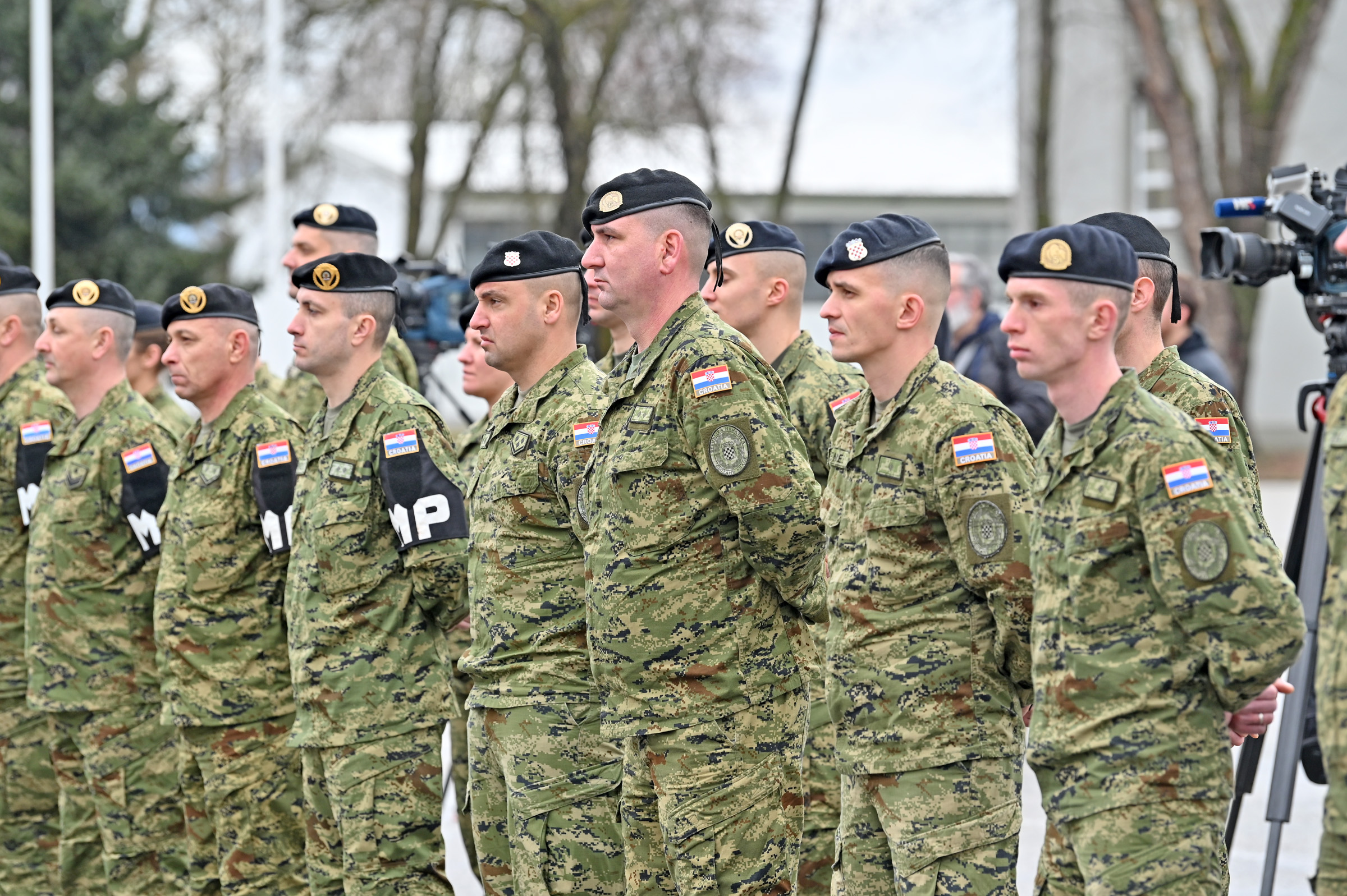 Svečani ispraćaj 4. HRVCON-a u NATO aktivnost u Mađarskoj