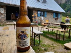 Biergenuss in der Ferme Auberge du Frankenthal