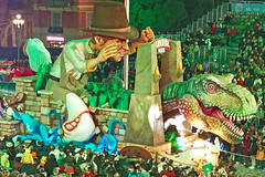CARNVAL DE NICE 2024 HARRISON FORD AND T-REX - Photo of Colomars
