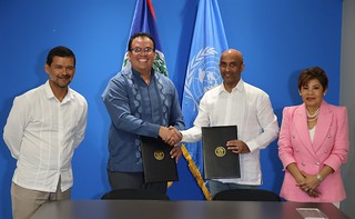 Ministry of Economic Development & UNDP Agreement Signing