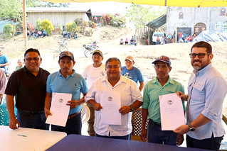Consent Agreement Signing for Electrification Project - San Vicente Village