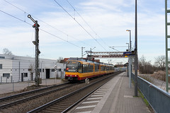 S-Bahn der AVG Fahrtrichtung Rastatt in Durmersheim