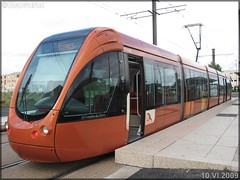 Alstom Citadis 302 – Setram (Société d-Économie Mixte des TRansports en commun de l-Agglomération Mancelle) n°1010 (24 heures du Mans) - Photo of Lavardin