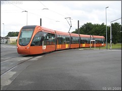 Alstom Citadis 302 – Setram (Société d-Économie Mixte des TRansports en commun de l-Agglomération Mancelle) n°1010 (24 heures du Mans) - Photo of La Guierche