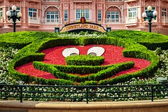 Disneyland Park - Fantasia Gardens - Mickey Mouse