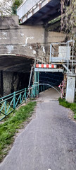 Tunnel along a Meuse canal under Revin