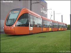 Alstom Citadis 302 – Setram (Société d-Économie Mixte des TRansports en commun de l-Agglomération Mancelle) n°1010 (24 heures du Mans) - Photo of Savigné-l'Évêque
