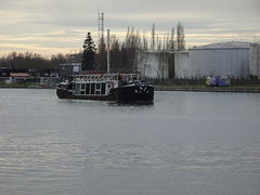 Allennes-les-Marais, péniche Eldorado sur le canal de la Deûle - Photo of La Bassée