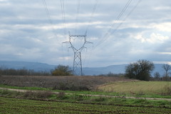 Pylône électrique @ Courtenay - Photo of Saint-Victor-de-Morestel