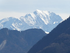 Mont Blanc @ Croix de Prafeux @ Faverges