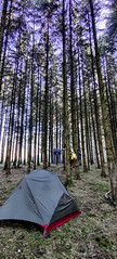 Kayaking the Semois: camping in the trees before Bouillon - Photo of Daigny