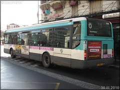 Irisbus Agora Line – RATP (Régie Autonome des Transports Parisiens) / STIF (Syndicat des Transports d-Île-de-France) n°8396 - Photo of Montreuil