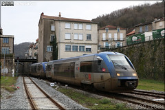 Alstom X 73500 – SNCF (Société Nationale des Chemins de fer Français) / liO (Lignes Intermodales d’Occitanie) n°73632 & 73591 - Photo of Villefranche-de-Rouergue
