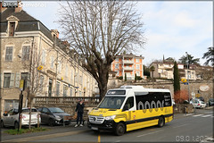 Mercedes-Benz Sprinter – Transports Gauchy (Ruban Bleu) / Bastibus - Photo of Morlhon-le-Haut