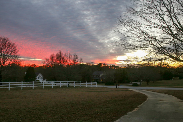 Sunset - Quail Hollow - Anderson SC
