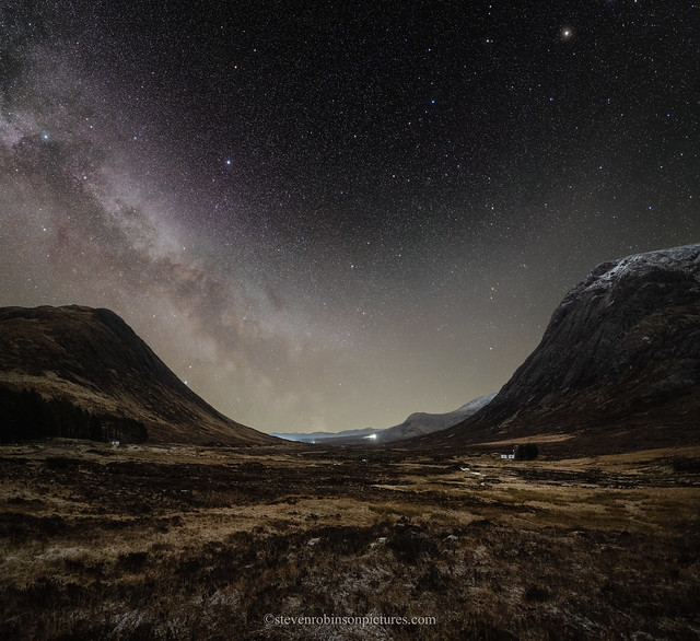 Glencoe Milky Way Valley