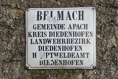 Old sign in Belmach - Photo of Merschweiller