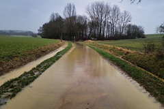 Big puddle or flooding? - Photo of Herserange