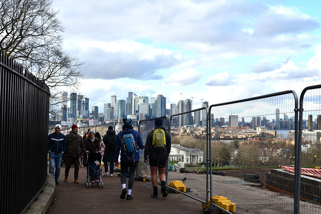 City From Greenwich Observatory
