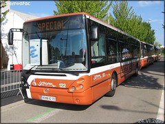 Irisbus Citélis 12 – Setram (Société d-Économie Mixte des TRansports en commun de l-Agglomération Mancelle) n°122 - Photo of La Guierche