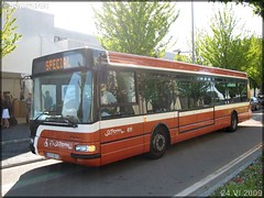 Irisbus Agora S – Setram (Société d-Économie Mixte des TRansports en commun de l-Agglomération Mancelle) n°611 - Photo of La Guierche