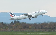 F-GKXH - Airbus A320-214 - Air France LYS 290324 - Photo of Villette-d'Anthon